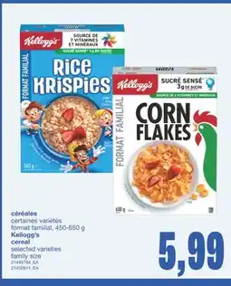 Wholesale Club CEREAL, 450-650 G offer