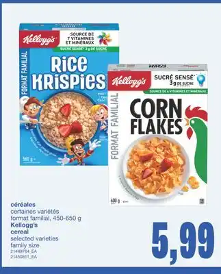 Wholesale Club CEREAL, 450-650 G offer