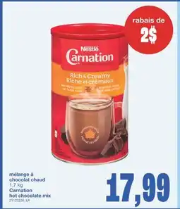 Wholesale Club CARNATION HOT CHOCOLATE MIX, 1,7 kg offer