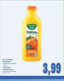 Wholesale Club ORANGE JUICE, 1.36 L offer