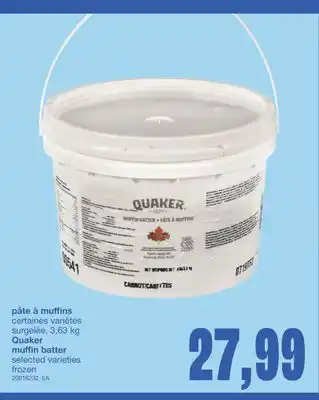 Wholesale Club MUFFIN BATTER, 3,63 kg offer