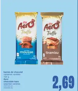 Wholesale Club AERO CHOCOLATE BARS, 105 g offer