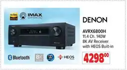 2001 Audio Video AVRX6800H 11.4 Ch. 140W 8K AV Receiver with offer