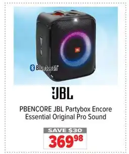 2001 Audio Video PBENCORE JBL Partybox Encore Essential Original Pro Sound offer