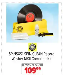 2001 Audio Video SPINSXS1 SPIN CLEAN Record Washer MKII Complete Kit offer