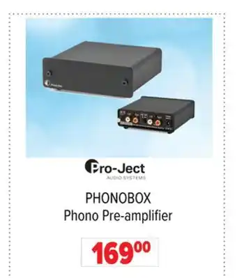 2001 Audio Video PHONOBOX Phono Pre-amplifier offer