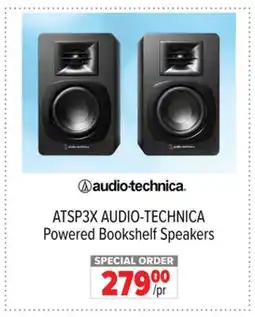 2001 Audio Video ATSP3X AUDIO-TECHNICA Powered Bookshelf Speakers offer