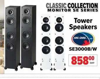 2001 Audio Video SE3000B Tower Speakers offer