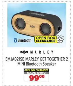 2001 Audio Video EMJA021SB MARLEY GET TOGETHER 2 MINI Bluetooth Speaker offer