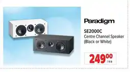 2001 Audio Video SE2000C Paradigm Centre Channel Speaker offer