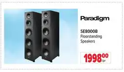 2001 Audio Video SE8000B Paradigm Floorstanding Speakers offer