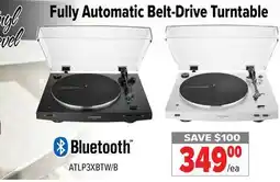 2001 Audio Video ATLP3XBTW/B Fully Automatic Belt-Drive Turntable offer