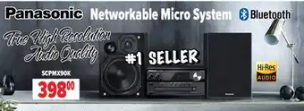 2001 Audio Video SCPMX90K Panasonic Networkable Micro System offer