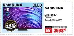 2001 Audio Video QN55S95D SAMSUNG 55 OLED 4K Tizen OS Smart TV offer