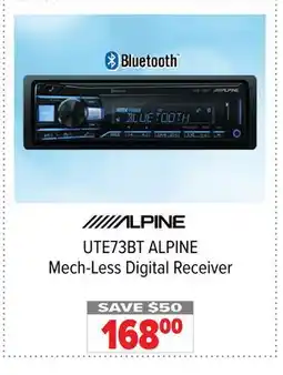 2001 Audio Video UTE73BT ALPINE Mech-Less Digital Receiver offer