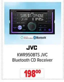 2001 Audio Video KWR950BTS JVC Bluetooth CD Receiver offer