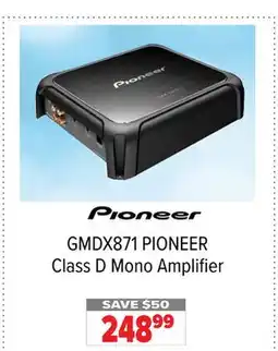 2001 Audio Video GMDX871 PIONEER Class D Mono Amplifier offer