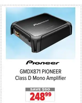 2001 Audio Video GMDX871 PIONEER Class D Mono Amplifier offer