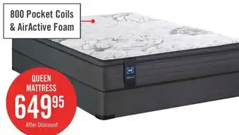 The Brick Sealy Posturepedic Fiore Eurotop Queen Mattress offer