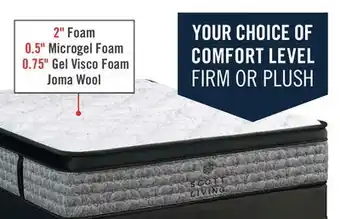 The Brick Scott Living Braemar Eurotop Firm Queen Mattress offer