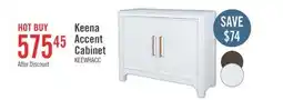The Brick Keena 40 Solid Wood Accent Cabinet - White offer