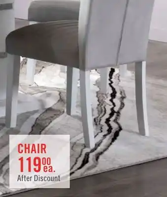 The Brick Garbo Dining Chair with Velvet Fabric, Wood - Grey offer