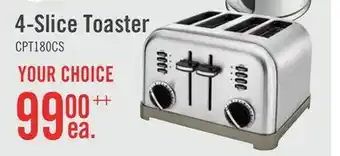 The Brick Cuisinart 4-Slice Toaster - CPT-180C offer