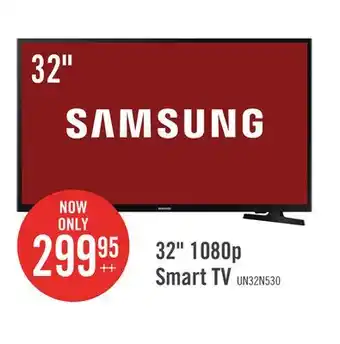 The Brick Samsung 32 LED Direct Lit Full HD PurColour 60Hz Smart TV (UN32N5300AFXZC) offer