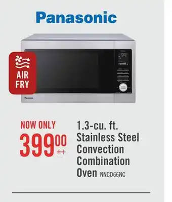 The Brick Panasonic 1.3 Cu. Ft. Countertop Microwave with Air Fry - NNCD66NSC offer