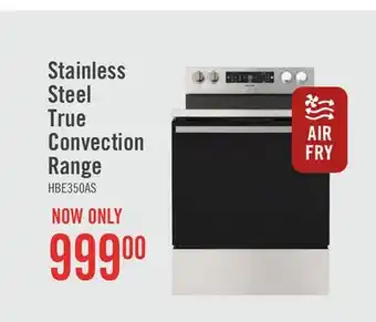 The Brick Hisense 30 5.8 Cu. Ft. 5-Element Electric Range with True Convection - Stainless Steel - HBE3502CAS offer