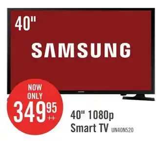 The Brick Samsung 40 LED Direct Lit Full HD Wide Colour Enhancer 60Hz Smart TV (UN40N5200AFXZC) offer