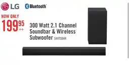 The Brick LG 2.1 CH Bluetooth Dolby Digital Soundbar with Wireless Subwoofer (S40T.DCANLLK) offer