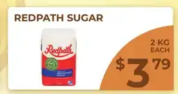 Food World Supermarket REDPATH SUGAR offer