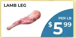 Food World Supermarket LAMB LEG offer