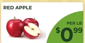 Food World Supermarket RED APPLE offer