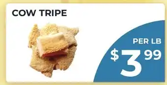 Food World Supermarket COW TRIPE offer