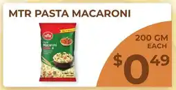 Food World Supermarket MTR PASTA MACARONI offer