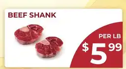 Food World Supermarket BEEF SHANK offer