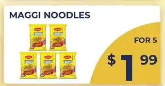 Food World Supermarket MAGGI NOODLES offer