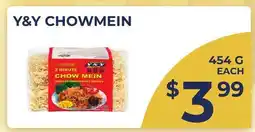 Food World Supermarket Y & Y CHOWMEIN offer