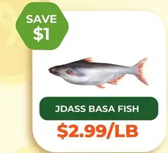 Food World Supermarket JDASS BASA FISH offer