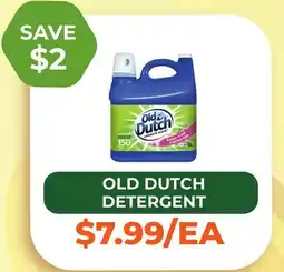 Food World Supermarket OLD DUTCH DETERGENT offer