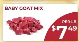 Food World Supermarket BABY GOAT MIX offer