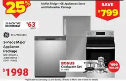 Visions Electronics 3-Piece Major Appliance Package offer