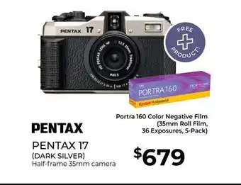 Gosselin Photo PENTAX 17 (DARK SILVER) offer