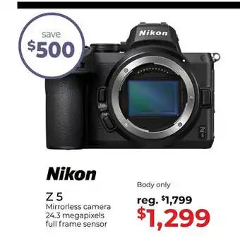 Gosselin Photo Nikon Z 5 offer