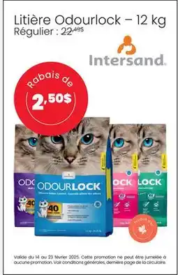 Animo Etc. Litière Odourlock Intersand offer