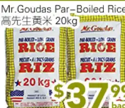 Ample Food Market Mr.Goudas Par-Boiled Rice offer