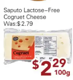 Ample Food Market Saputo Lactose-Free Cogruet Cheese offer