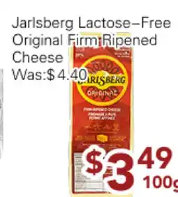 Ample Food Market Jarlsberg Lactose-Free Original Firm Ripened Cheese offer